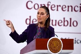 President Claudia Sheinbaum News Conference - Mexico
