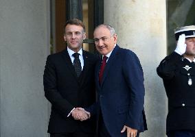 Macron Welcomes Prime Minister Of The Republic Of Armania Nikol Pachinian - Paris