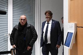 Meyer Habib At His Trial Against David Guiraud - Paris