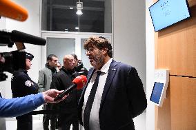 Meyer Habib At His Trial Against David Guiraud - Paris