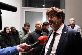 Meyer Habib At His Trial Against David Guiraud - Paris
