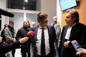 Meyer Habib At His Trial Against David Guiraud - Paris