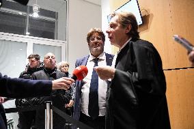 Meyer Habib At His Trial Against David Guiraud - Paris