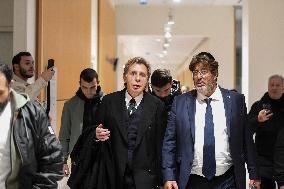 Meyer Habib At His Trial Against David Guiraud - Paris