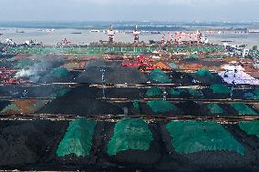 Yangtze River Coal Storage Yard