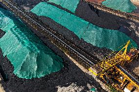 Yangtze River Coal Storage Yard