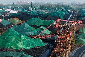 Yangtze River Coal Storage Yard