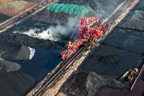 Yangtze River Coal Storage Yard