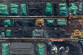 Yangtze River Coal Storage Yard