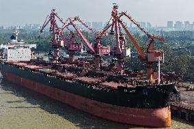 Yangtze River Coal Storage Yard