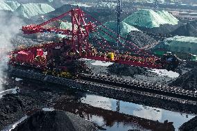 Yangtze River Coal Storage Yard