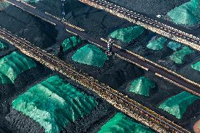 Yangtze River Coal Storage Yard