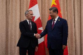 PM Mark Carney Meets President Xi Jinping - South Korea