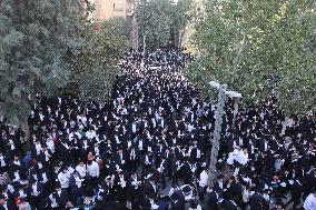 Ultra-Orthodox Jews Protest - Jerusalem