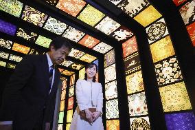 Princess visits exhibition digitally showcasing imperial treasures