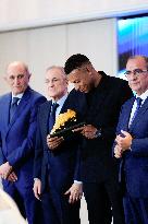 Kylian Mbappe Receives Golden Boot Award - Madrid