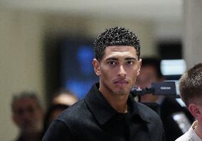 Kylian Mbappe Receives Golden Boot Award - Madrid