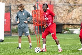 AS Monaco Training - La Turbie
