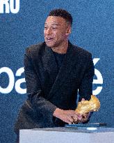 Kylian Mbappe Receives Golden Boot Award - Madrid