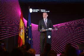 King Felipe attends the first Ibero-American Future Congress - Madrid