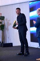 Kylian Mbappe Receives Golden Boot Award - Madrid