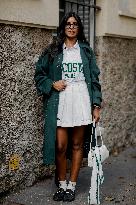 PFW - Lacoste Street Style