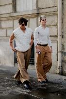 PFW - Lacoste Arrivals