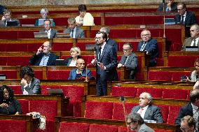 Debate on the 2026 budget at The National Assembly - Paris