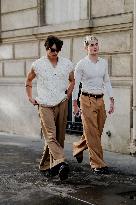 PFW - Lacoste Arrivals