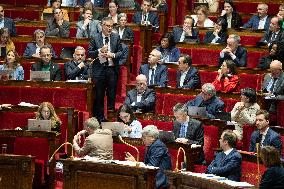 Debate on the 2026 budget at The National Assembly - Paris