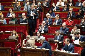 Debate on the 2026 budget at The National Assembly - Paris