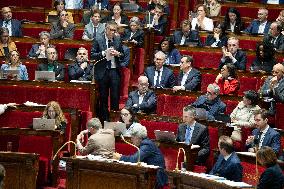 Debate on the 2026 budget at The National Assembly - Paris