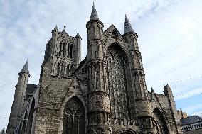 St Nicolas Church Illustrations - Ghent