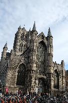 St Nicolas Church Illustrations - Ghent