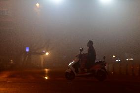 Heavy Fog Hit Fuyang