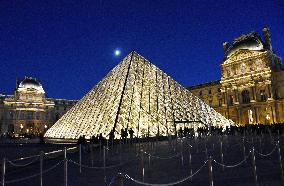 Louvre Museum Illustration - Paris