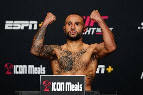 UFC Fight Night - Garcia vs Onama: Official Weigh-In