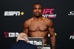 UFC Fight Night - Garcia vs Onama: Official Weigh-In