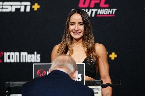 UFC Fight Night - Garcia vs Onama: Official Weigh-In