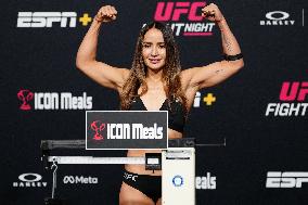 UFC Fight Night - Garcia vs Onama: Official Weigh-In