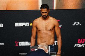 UFC Fight Night - Garcia vs Onama: Official Weigh-In