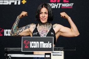 UFC Fight Night - Garcia vs Onama: Official Weigh-In