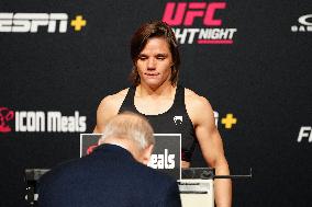 UFC Fight Night - Garcia vs Onama: Official Weigh-In