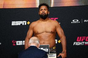 UFC Fight Night - Garcia vs Onama: Official Weigh-In