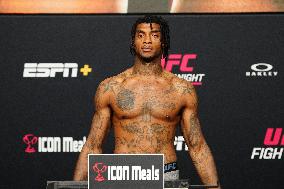 UFC Fight Night - Garcia vs Onama: Official Weigh-In