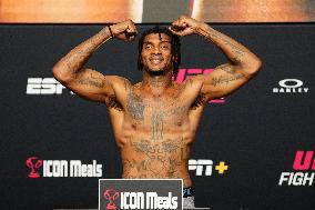 UFC Fight Night - Garcia vs Onama: Official Weigh-In