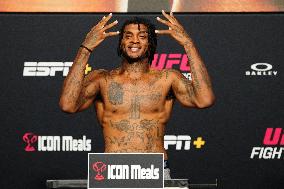 UFC Fight Night - Garcia vs Onama: Official Weigh-In