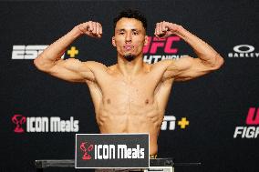 UFC Fight Night - Garcia vs Onama: Official Weigh-In