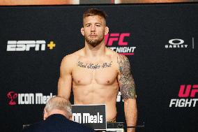 UFC Fight Night - Garcia vs Onama: Official Weigh-In