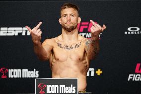 UFC Fight Night - Garcia vs Onama: Official Weigh-In